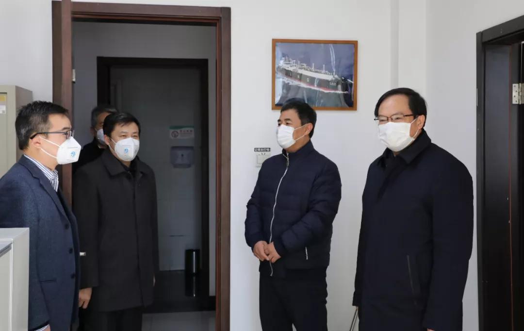 楊金成到長城電子、綜合院檢查指導(dǎo)疫情防控和復(fù)工復(fù)產(chǎn)工作